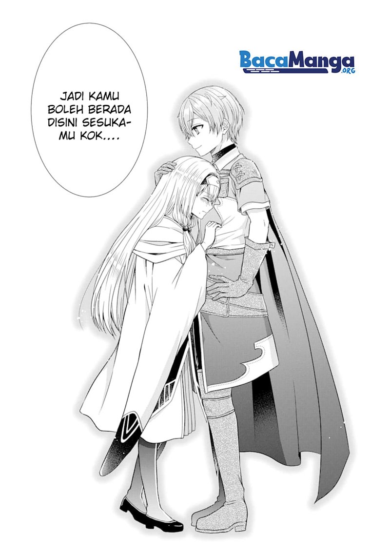 Tensei Ryoushu no Yuuryou Kaitaku: Zensei no Kioku o Ikashite White ni Tsutometara, Yuunou na Jinzai ga Atsumari Sugimashita Chapter 06.2 Bahasa Indonesia