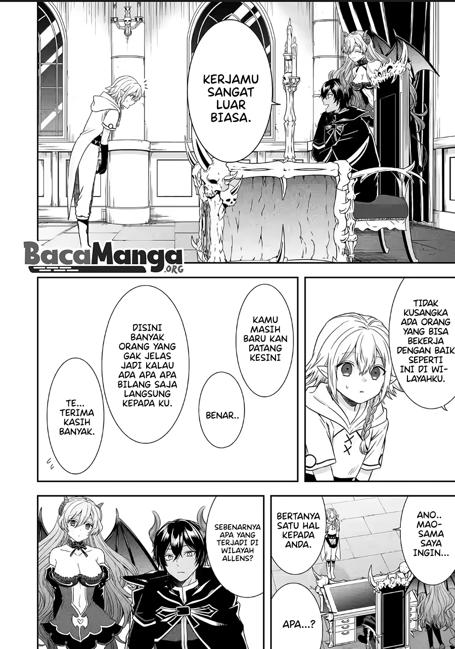 Tensei Ryoushu no Yuuryou Kaitaku: Zensei no Kioku o Ikashite White ni Tsutometara, Yuunou na Jinzai ga Atsumari Sugimashita Chapter 18.2 Bahasa Indonesia