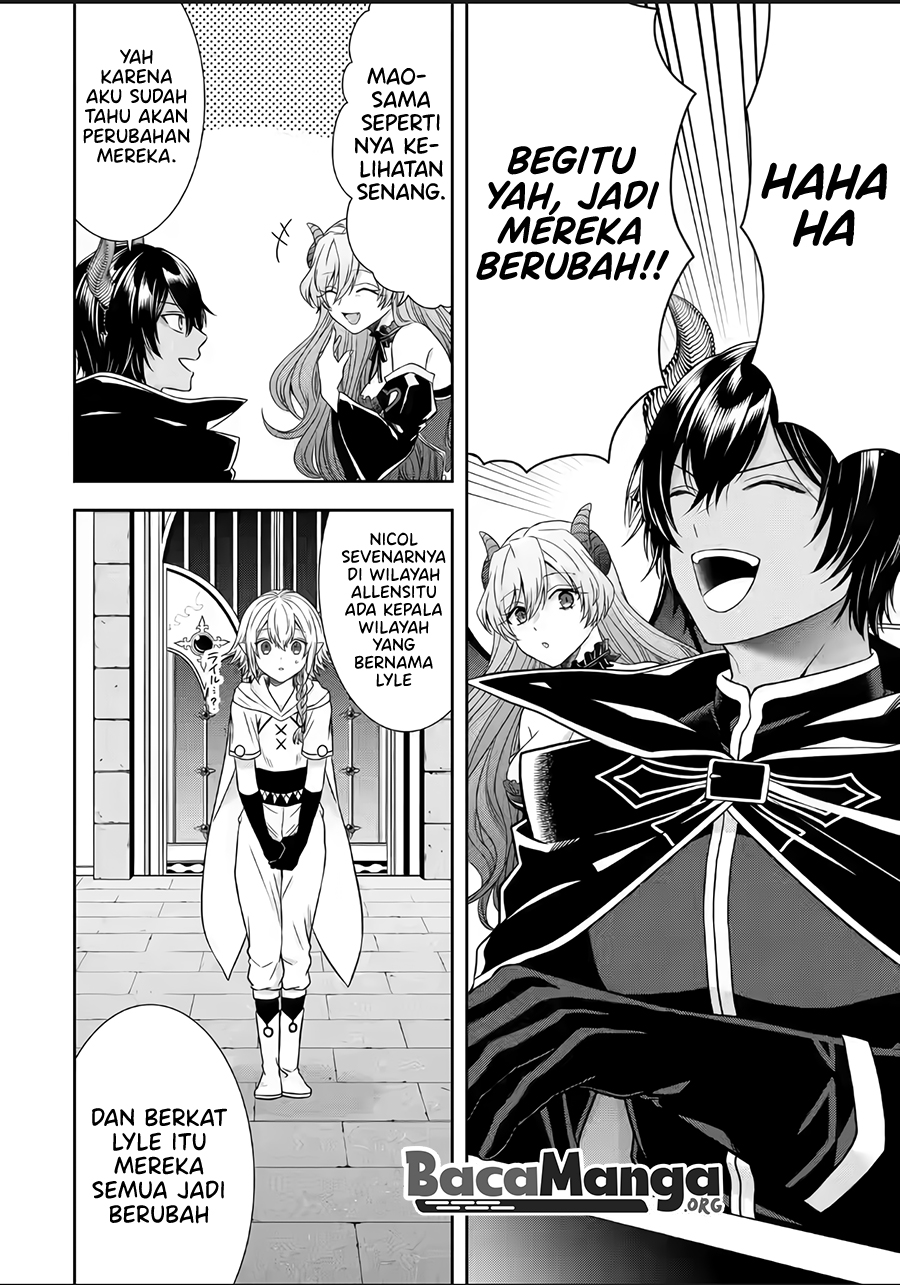 Tensei Ryoushu no Yuuryou Kaitaku: Zensei no Kioku o Ikashite White ni Tsutometara, Yuunou na Jinzai ga Atsumari Sugimashita Chapter 18.2 Bahasa Indonesia