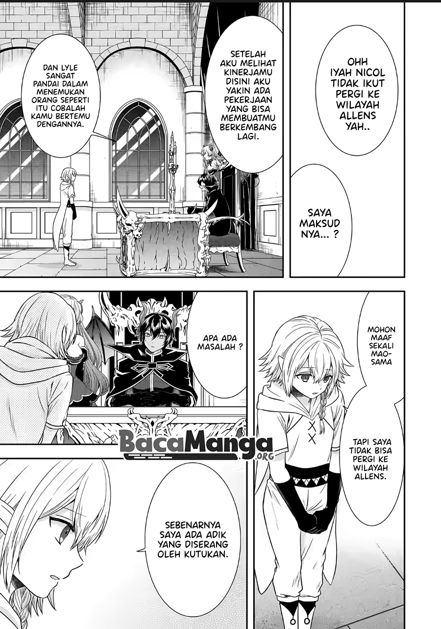 Tensei Ryoushu no Yuuryou Kaitaku: Zensei no Kioku o Ikashite White ni Tsutometara, Yuunou na Jinzai ga Atsumari Sugimashita Chapter 18.2 Bahasa Indonesia