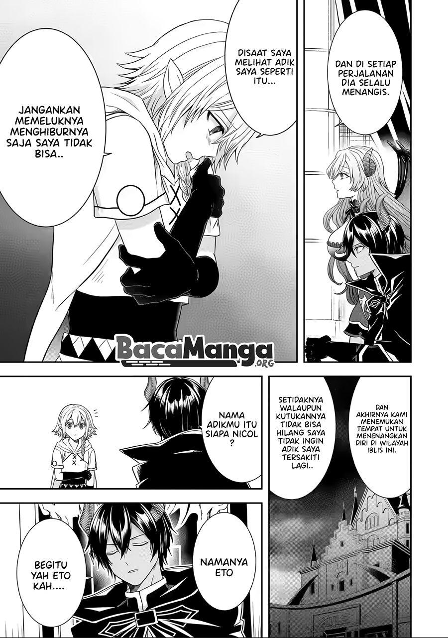 Tensei Ryoushu no Yuuryou Kaitaku: Zensei no Kioku o Ikashite White ni Tsutometara, Yuunou na Jinzai ga Atsumari Sugimashita Chapter 18.2 Bahasa Indonesia