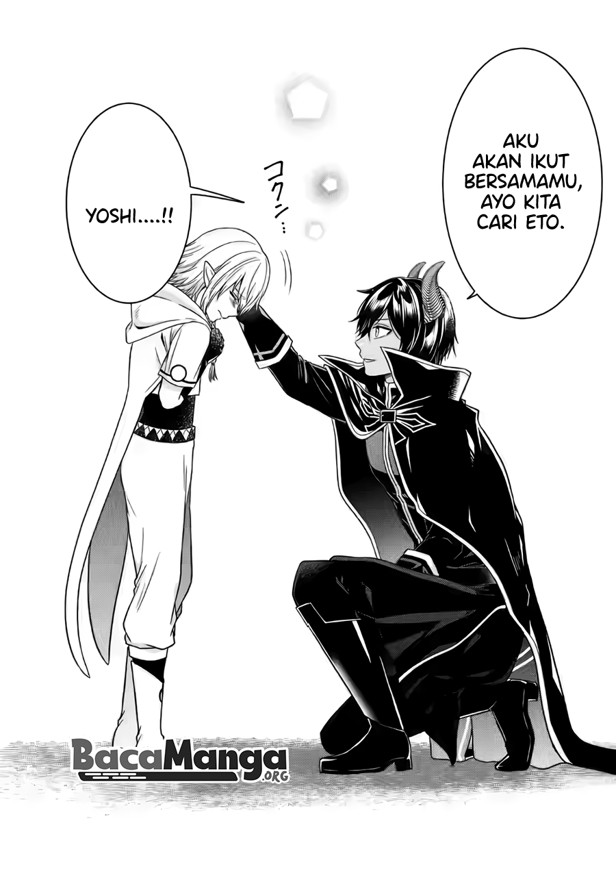 Tensei Ryoushu no Yuuryou Kaitaku: Zensei no Kioku o Ikashite White ni Tsutometara, Yuunou na Jinzai ga Atsumari Sugimashita Chapter 18.2 Bahasa Indonesia