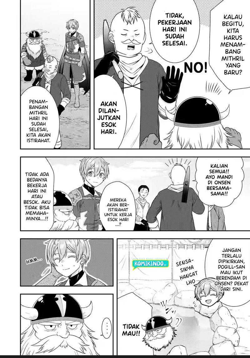 Tensei Ryoushu no Yuuryou Kaitaku: Zensei no Kioku o Ikashite White ni Tsutometara, Yuunou na Jinzai ga Atsumari Sugimashita Chapter 21.2 Bahasa Indonesia
