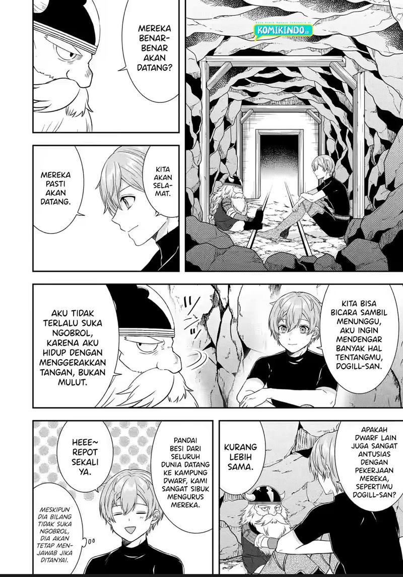 Tensei Ryoushu no Yuuryou Kaitaku: Zensei no Kioku o Ikashite White ni Tsutometara, Yuunou na Jinzai ga Atsumari Sugimashita Chapter 21.2 Bahasa Indonesia