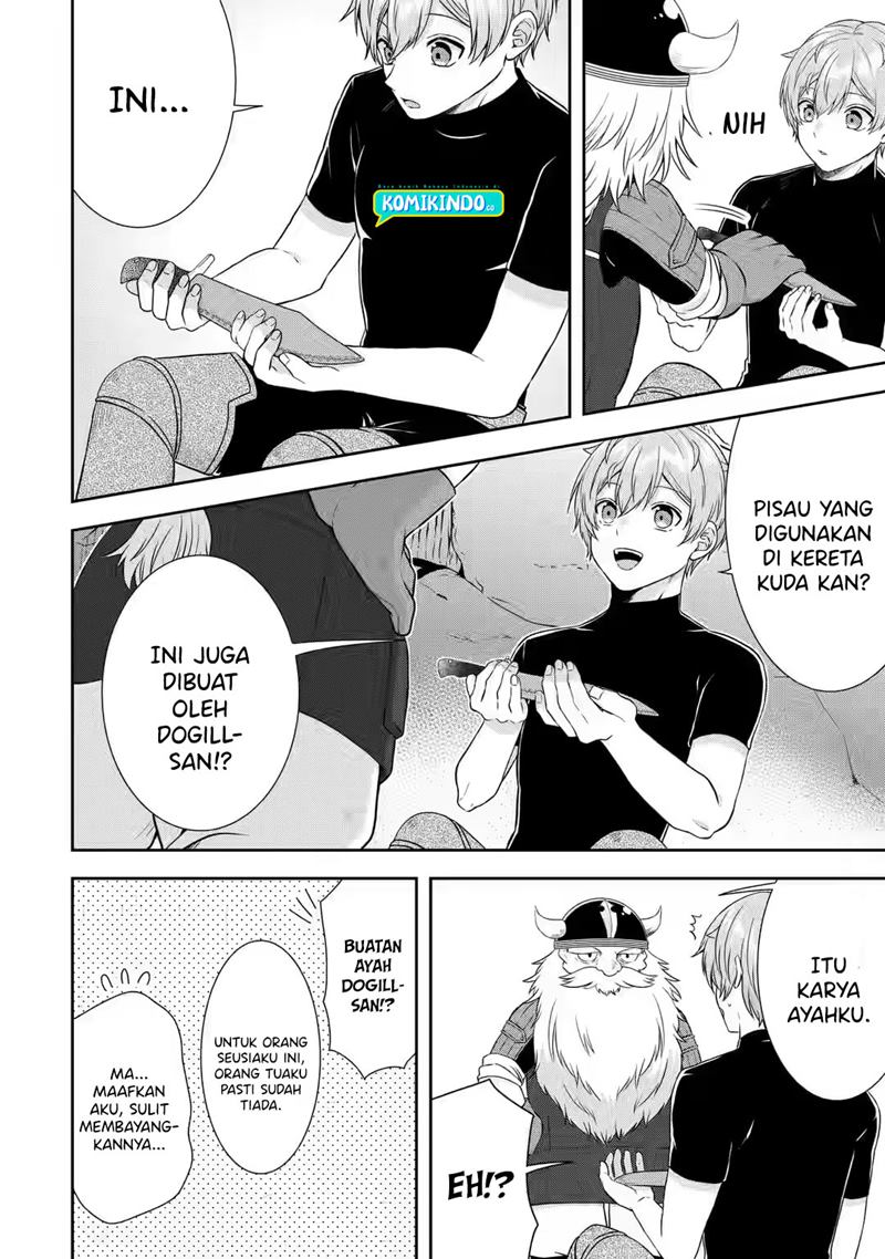 Tensei Ryoushu no Yuuryou Kaitaku: Zensei no Kioku o Ikashite White ni Tsutometara, Yuunou na Jinzai ga Atsumari Sugimashita Chapter 21.2 Bahasa Indonesia