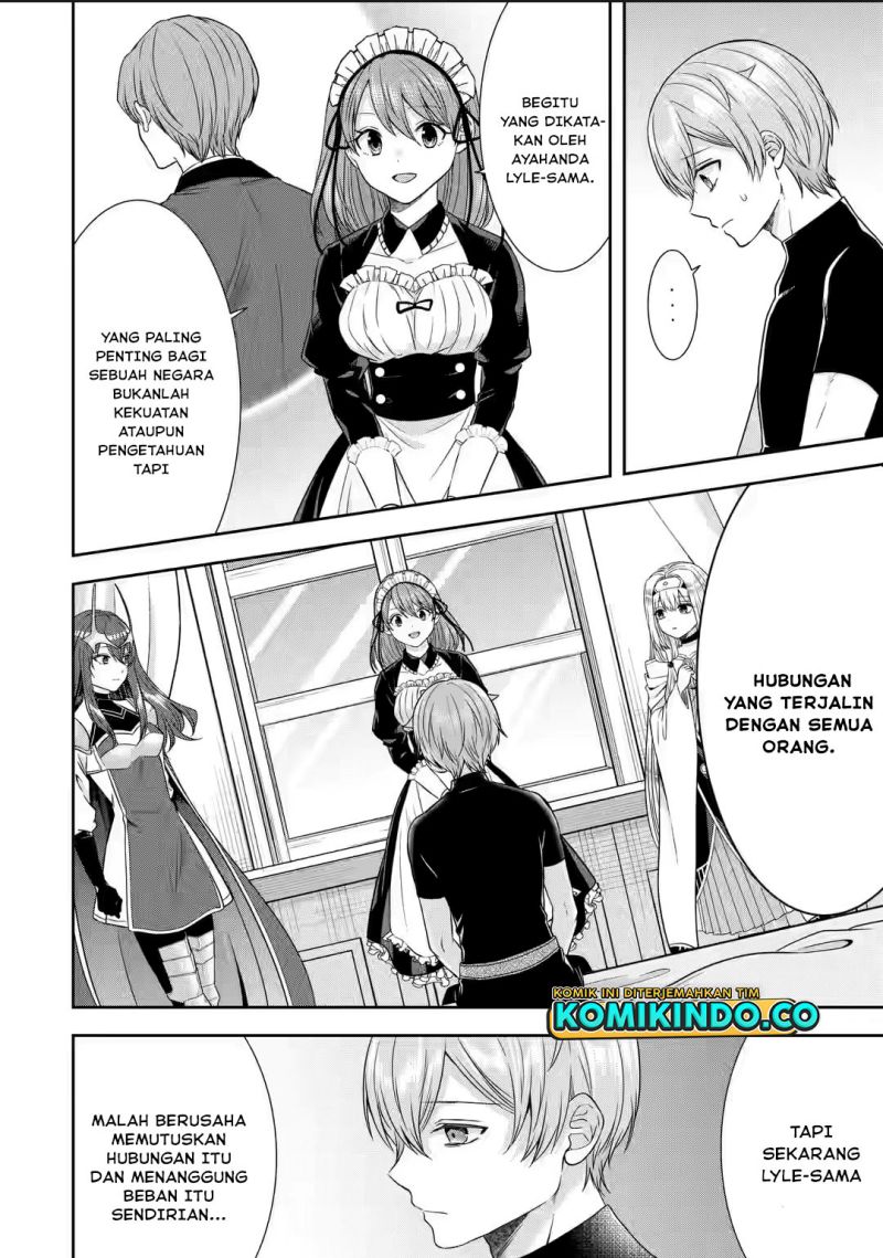 Tensei Ryoushu no Yuuryou Kaitaku: Zensei no Kioku o Ikashite White ni Tsutometara, Yuunou na Jinzai ga Atsumari Sugimashita Chapter 23.3 Bahasa Indonesia