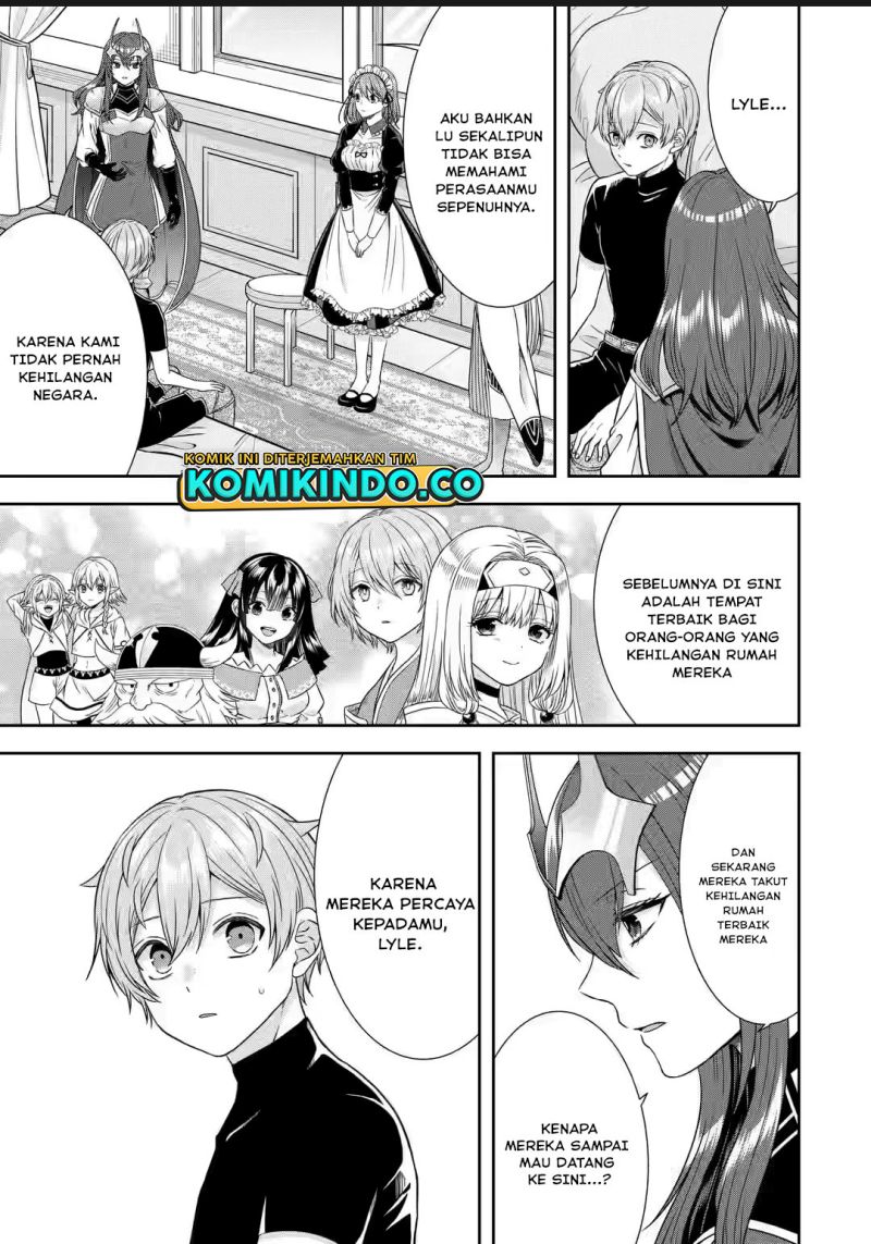Tensei Ryoushu no Yuuryou Kaitaku: Zensei no Kioku o Ikashite White ni Tsutometara, Yuunou na Jinzai ga Atsumari Sugimashita Chapter 23.3 Bahasa Indonesia