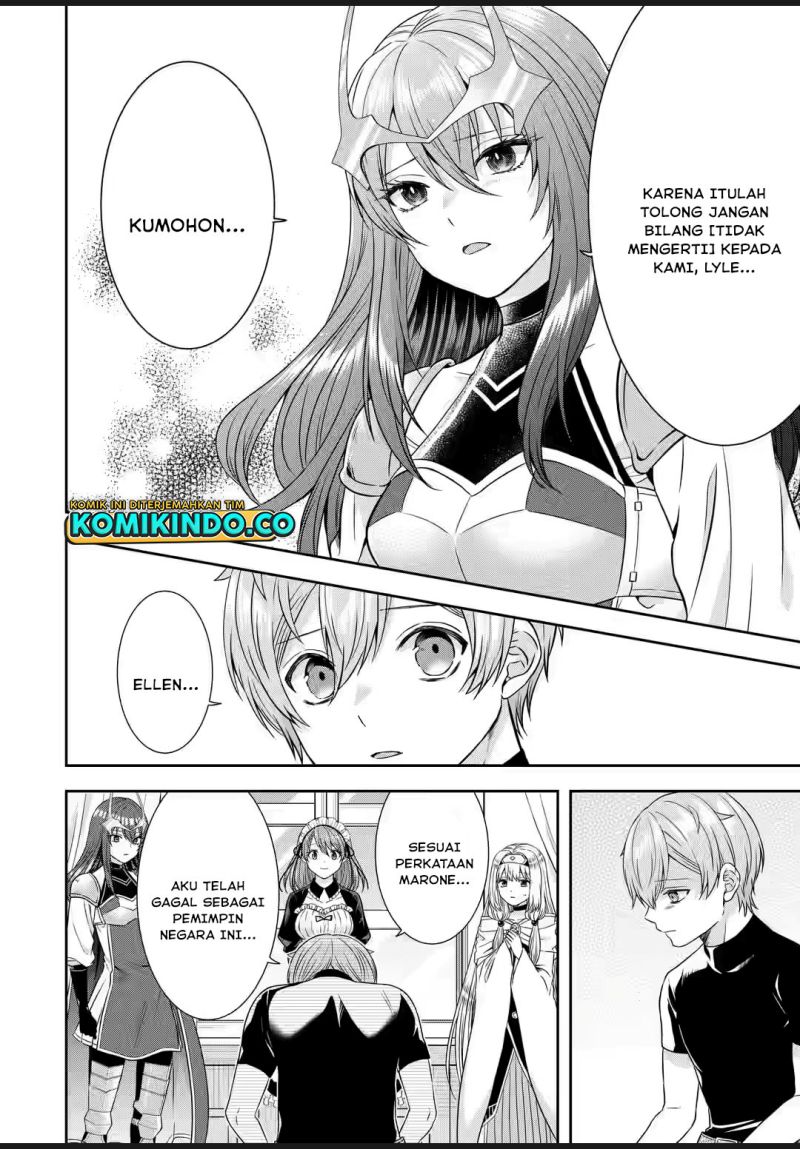 Tensei Ryoushu no Yuuryou Kaitaku: Zensei no Kioku o Ikashite White ni Tsutometara, Yuunou na Jinzai ga Atsumari Sugimashita Chapter 23.3 Bahasa Indonesia