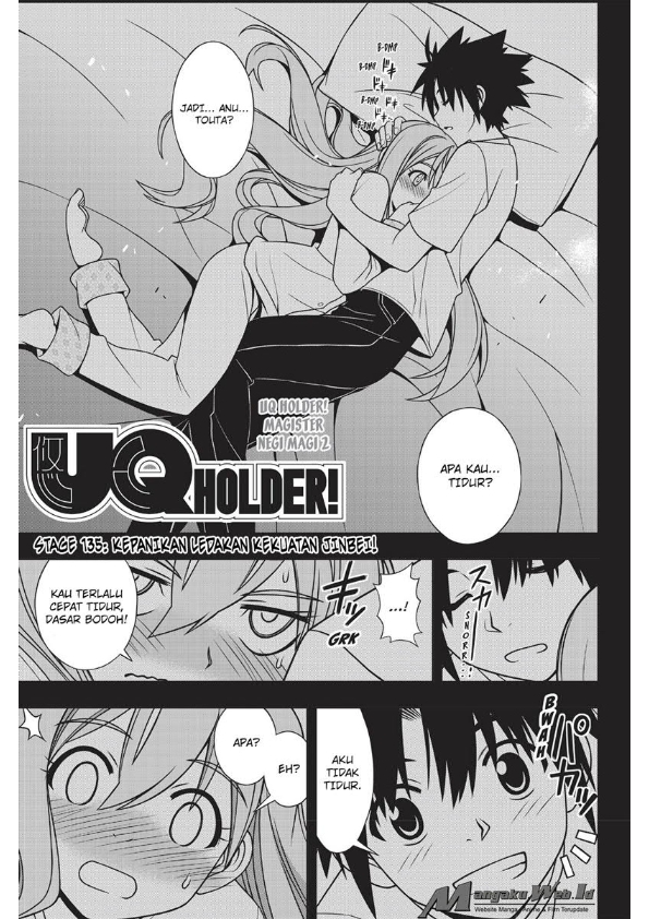 UQ Holder Chapter 135
