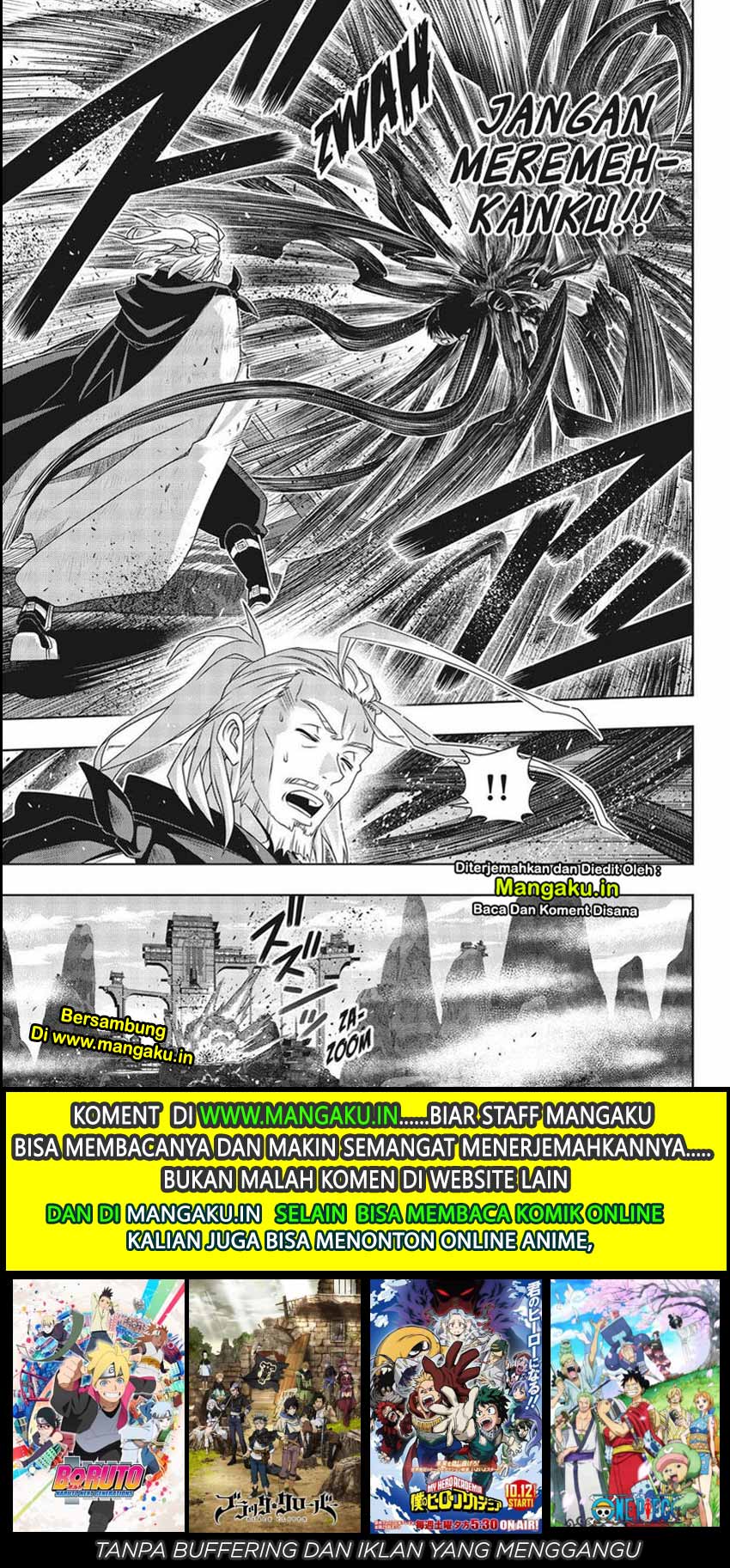 UQ Holder Chapter 171.1 Bahasa Indonesia