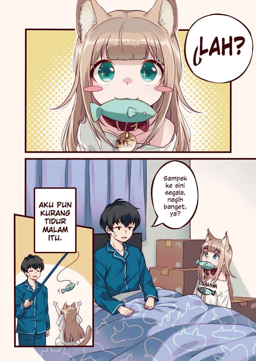Uchi ni Neko ga Yattekita Chapter 03 Bahasa Indonesia