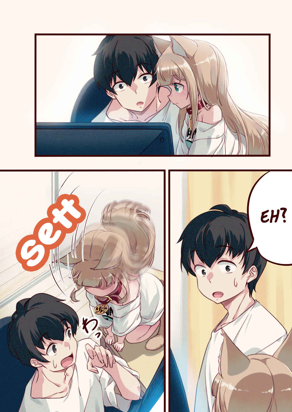 Uchi ni Neko ga Yattekita Chapter 04 Bahasa Indonesia