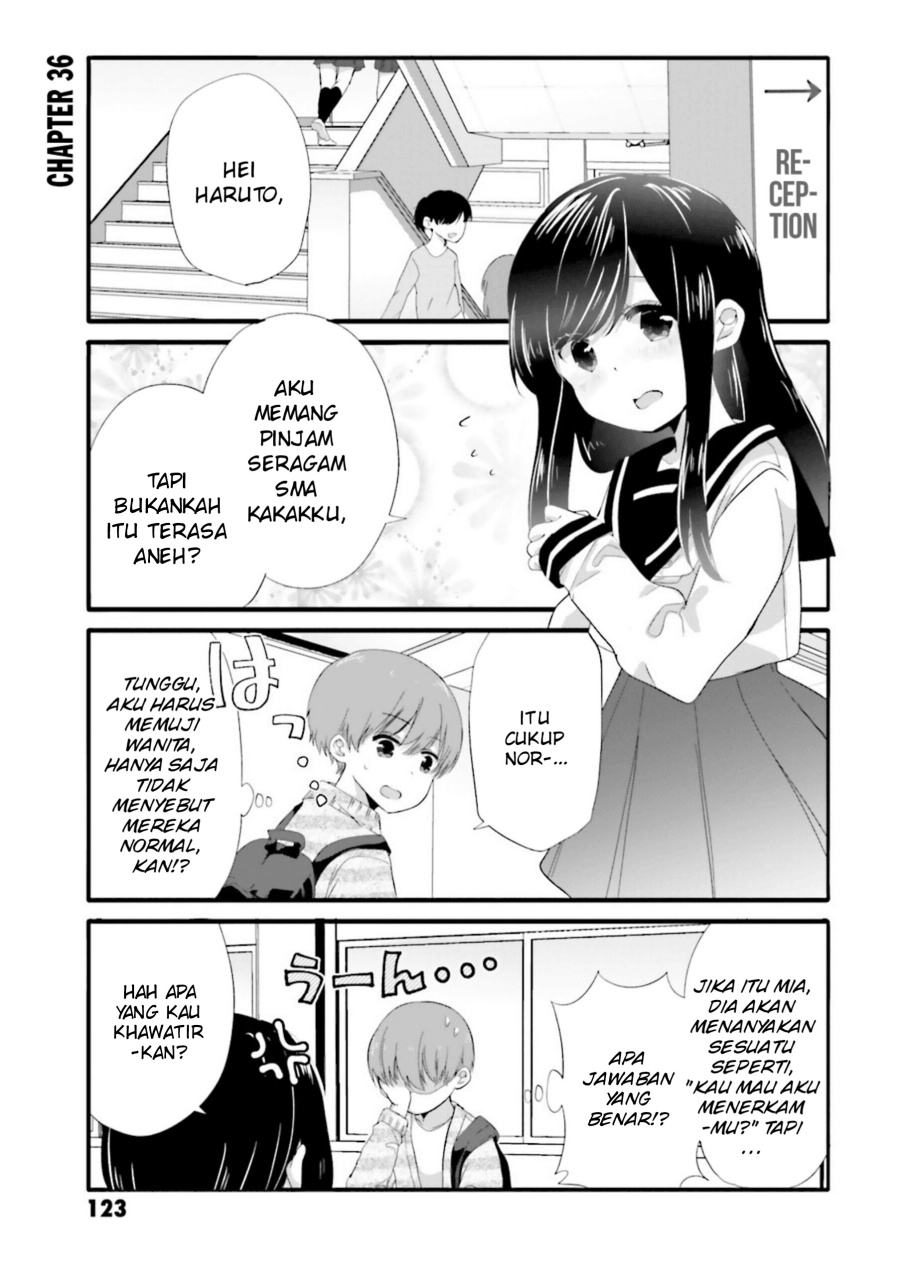 Uchi no Hentai Maid ni Osowareteru Chapter 36 Bahasa Indonesia