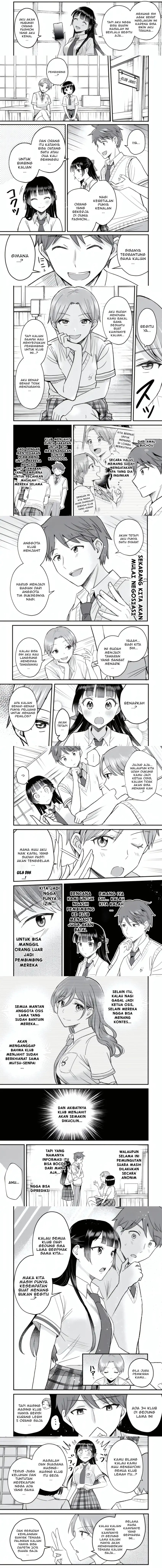 Uchi no Seiso-kei Iinchou ga Katsute Chuunibyou Idol datta Koto o Ore Dake ga Shitteiru. Chapter 05.2 Bahasa Indonesia