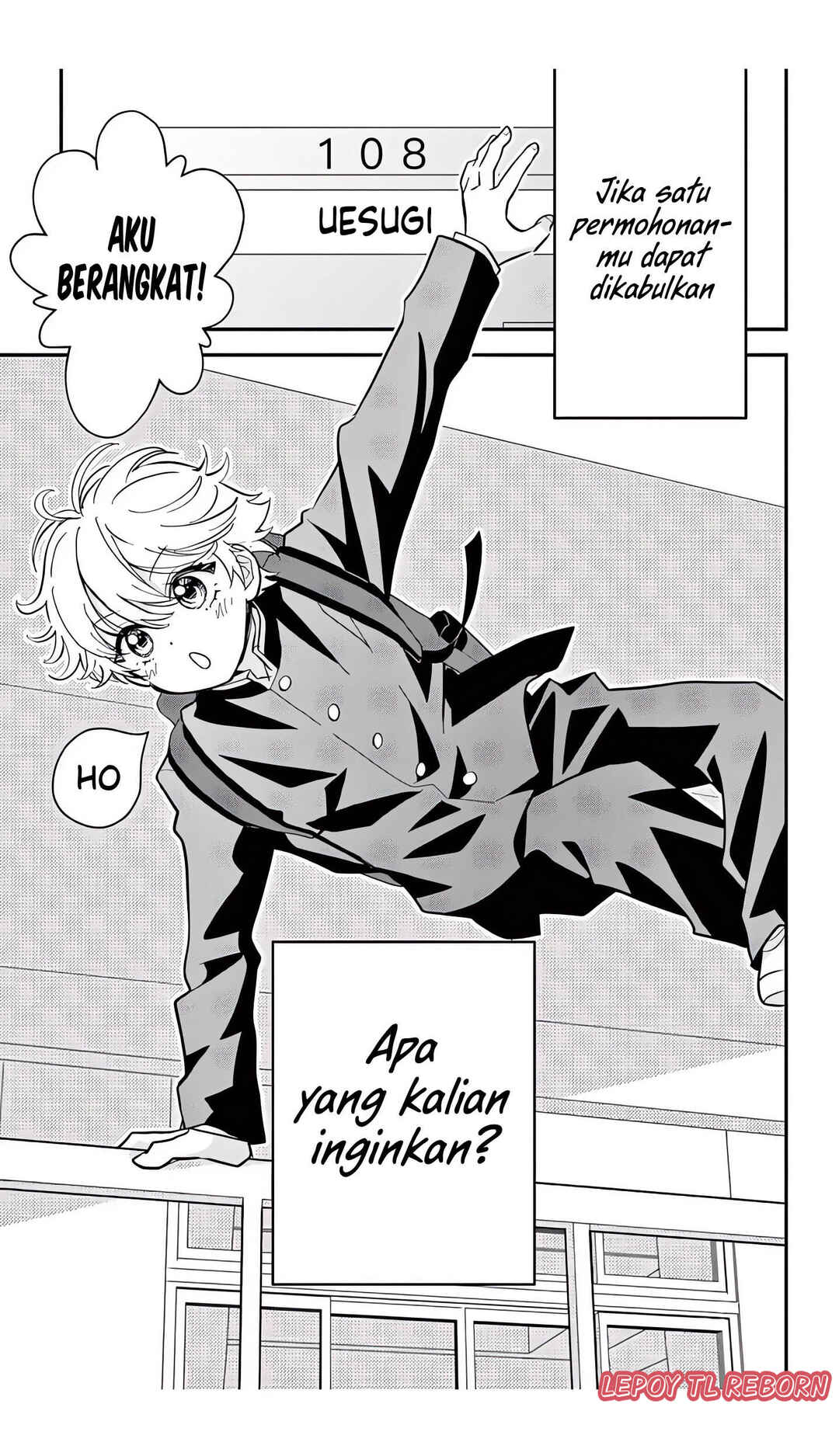 Uesugi-kun wa Onnanoko wo Yametai chapter 1
