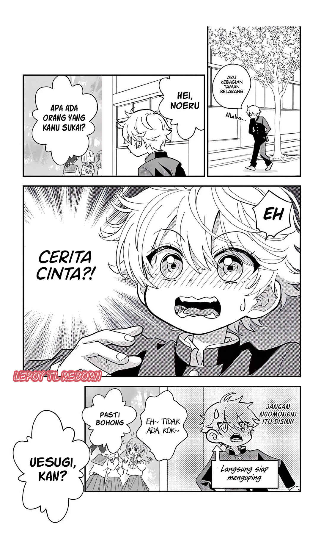 Uesugi-kun wa Onnanoko wo Yametai chapter 1