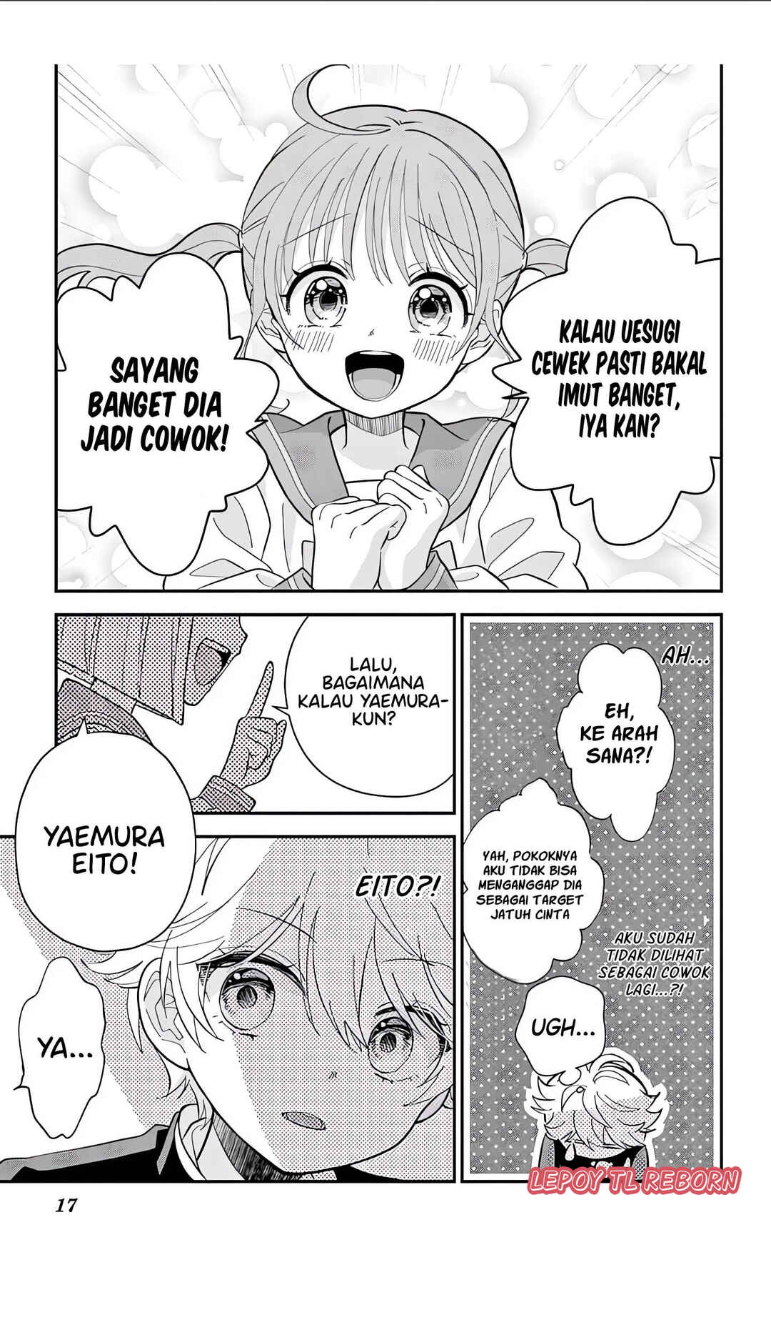 Uesugi-kun wa Onnanoko wo Yametai chapter 1