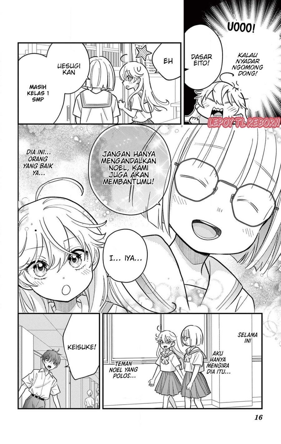 Uesugi-kun wa Onnanoko wo Yametai chapter 16