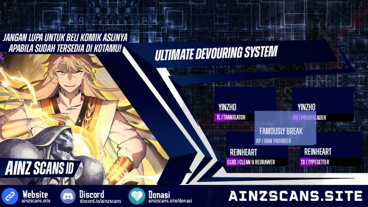 Ultimate Devouring System Chapter 31 Bahasa Indonesia