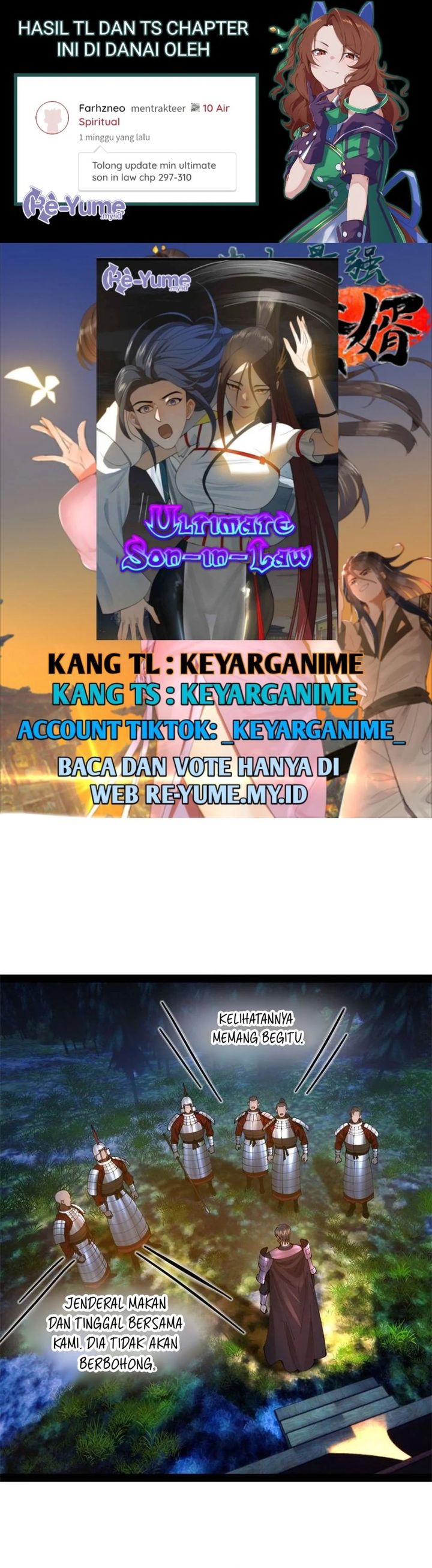 Ultimate Son-in-law Chapter 302 Bahasa Indonesia