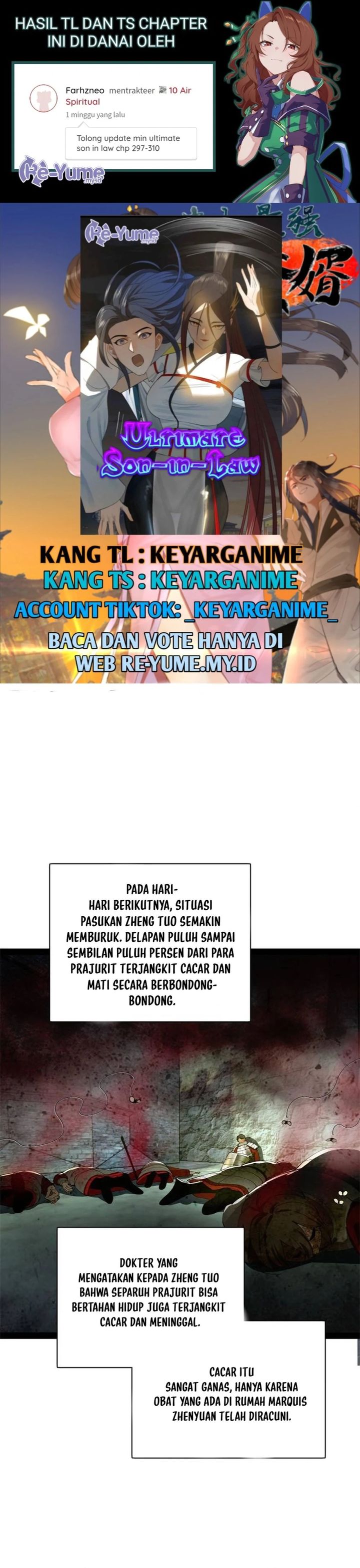 Ultimate Son-in-law Chapter 303 Bahasa Indonesia