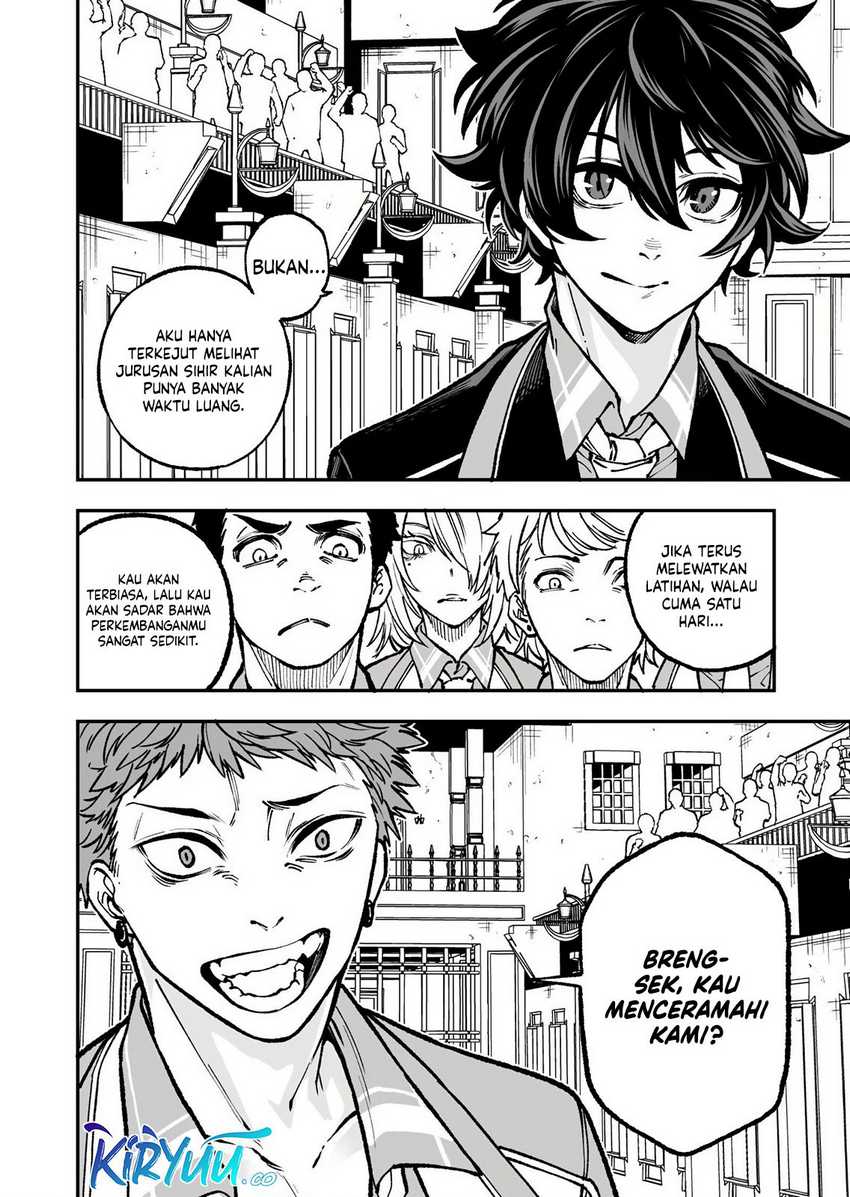 Umarekawatta Kensei Kenshi ga Reiguu sareru Majutsu Shijou Shugi no Gakuen de Musou suru chapter 3