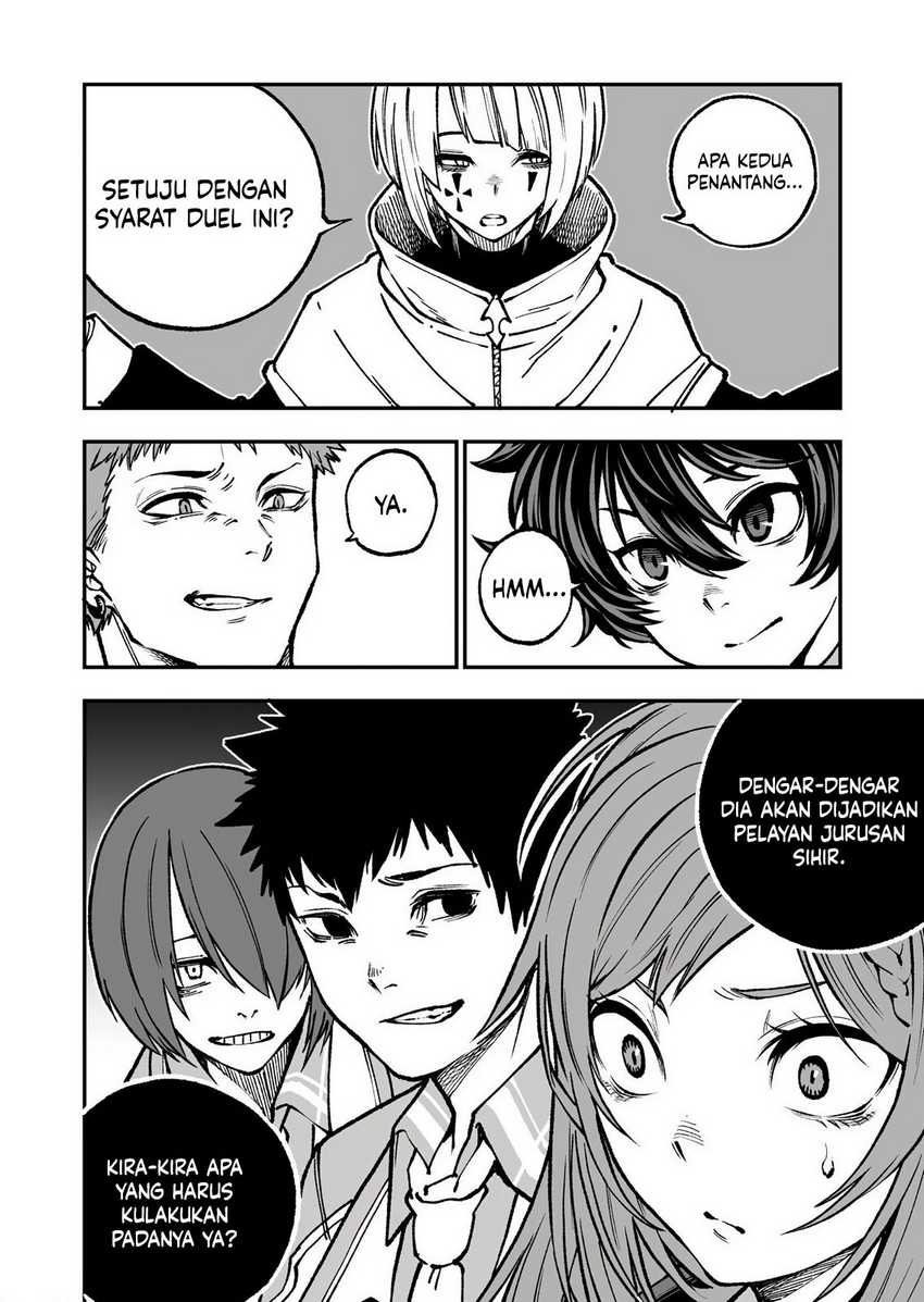 Umarekawatta Kensei Kenshi ga Reiguu sareru Majutsu Shijou Shugi no Gakuen de Musou suru chapter 3