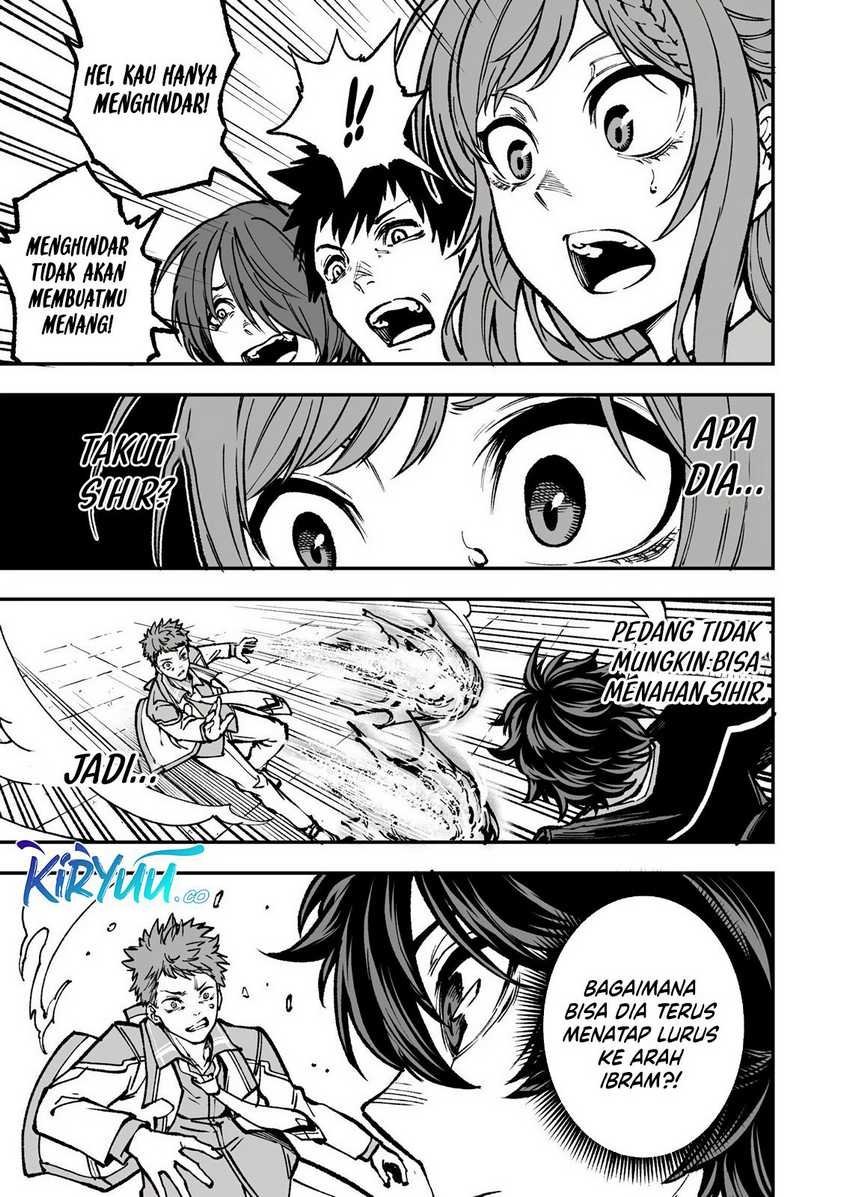 Umarekawatta Kensei Kenshi ga Reiguu sareru Majutsu Shijou Shugi no Gakuen de Musou suru chapter 3
