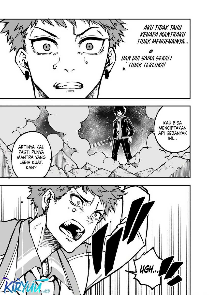 Umarekawatta Kensei Kenshi ga Reiguu sareru Majutsu Shijou Shugi no Gakuen de Musou suru chapter 3