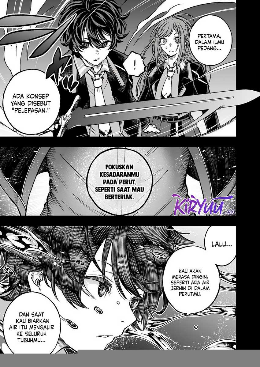 Umarekawatta Kensei Kenshi ga Reiguu sareru Majutsu Shijou Shugi no Gakuen de Musou suru chapter 5