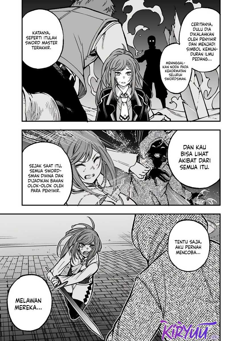 Umarekawatta Kensei Kenshi ga Reiguu sareru Majutsu Shijou Shugi no Gakuen de Musou suru chapter 5