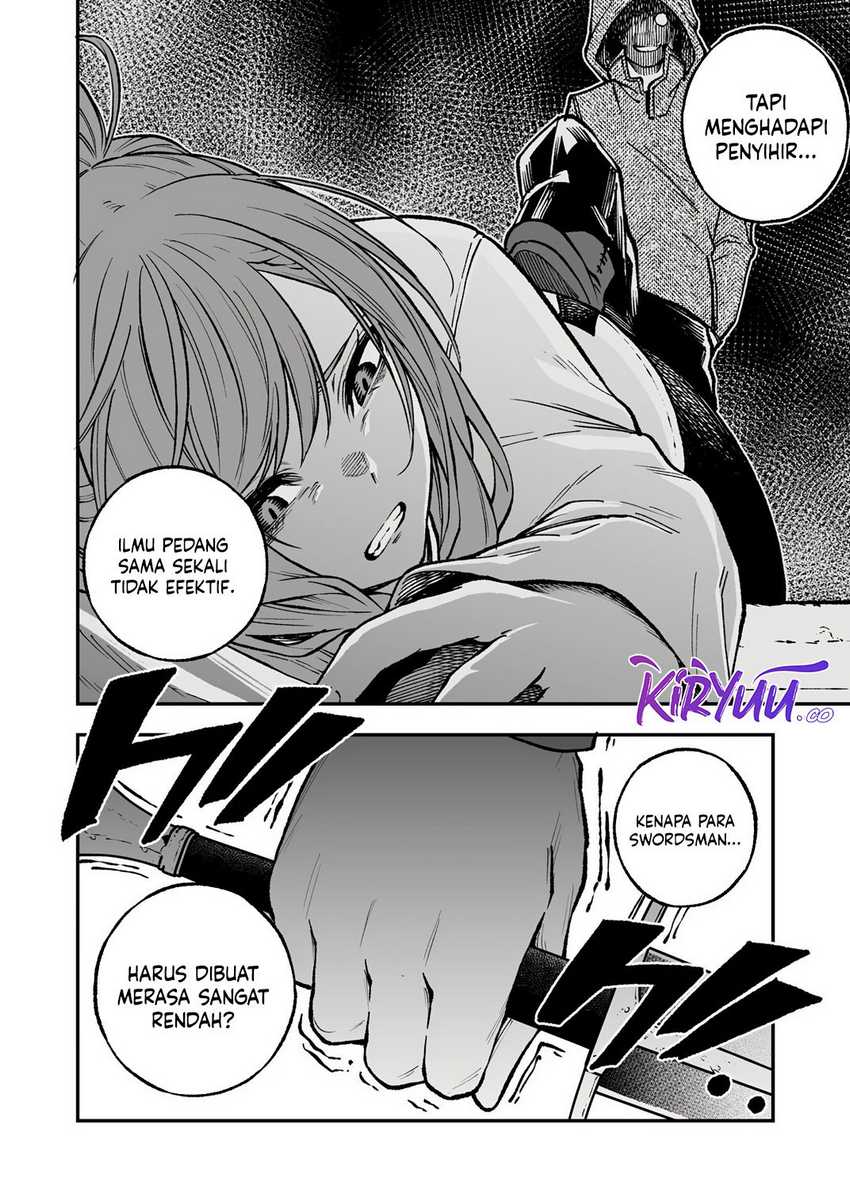 Umarekawatta Kensei Kenshi ga Reiguu sareru Majutsu Shijou Shugi no Gakuen de Musou suru chapter 5