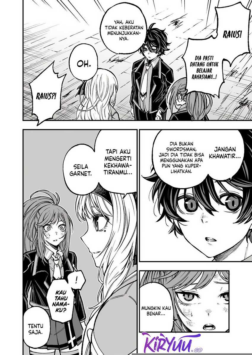 Umarekawatta Kensei Kenshi ga Reiguu sareru Majutsu Shijou Shugi no Gakuen de Musou suru chapter 5