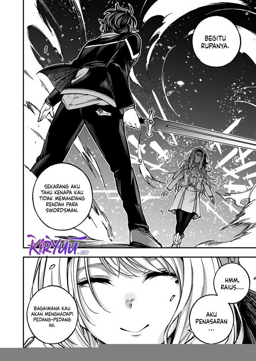 Umarekawatta Kensei Kenshi ga Reiguu sareru Majutsu Shijou Shugi no Gakuen de Musou suru chapter 5