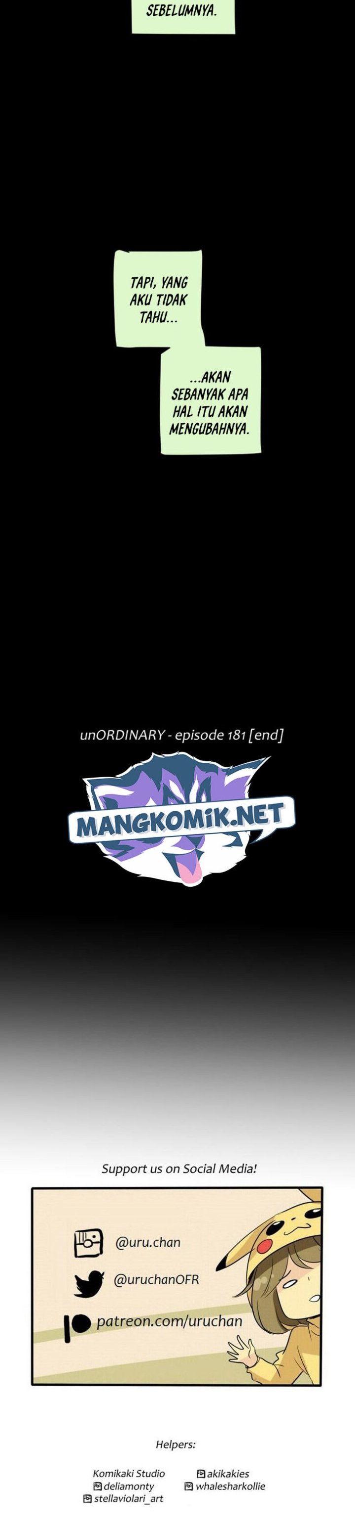 unOrdinary Chapter 181 Bahasa Indonesia