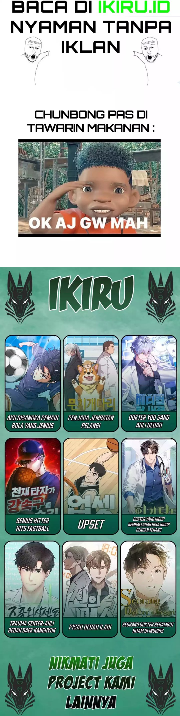 Uncle Bungeoppang Chapter 46 Bahasa Indonesia