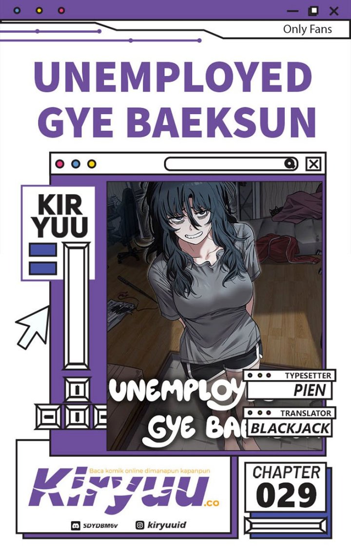 Unemployed Gye Baek Soon Chapter 29 Bahasa Indonesia