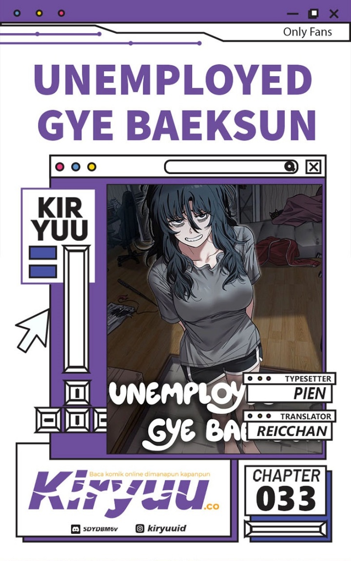 Unemployed Gye Baek Soon chapter 33