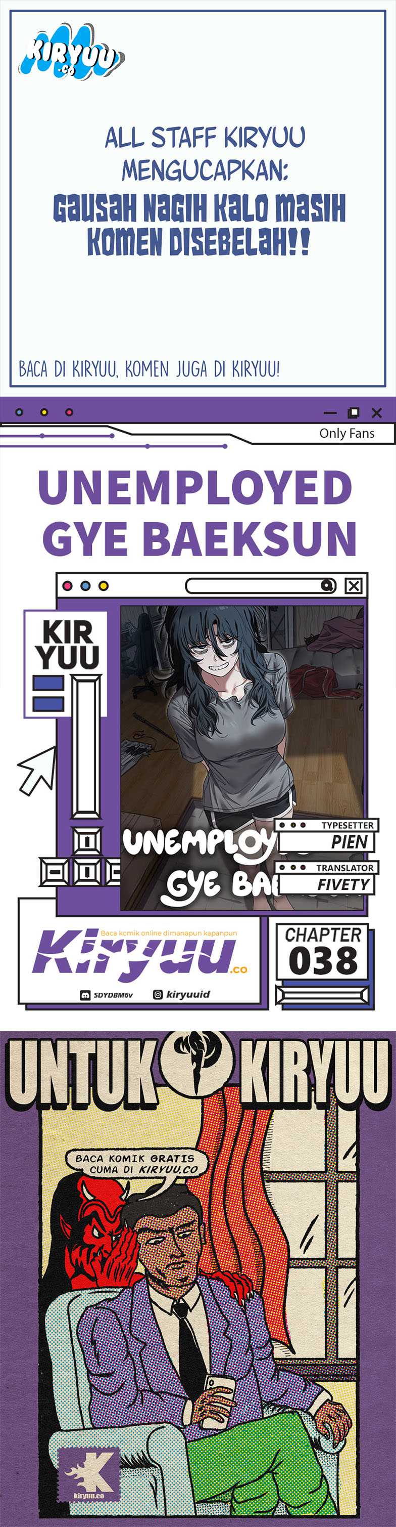 Unemployed Gye Baek Soon chapter 38