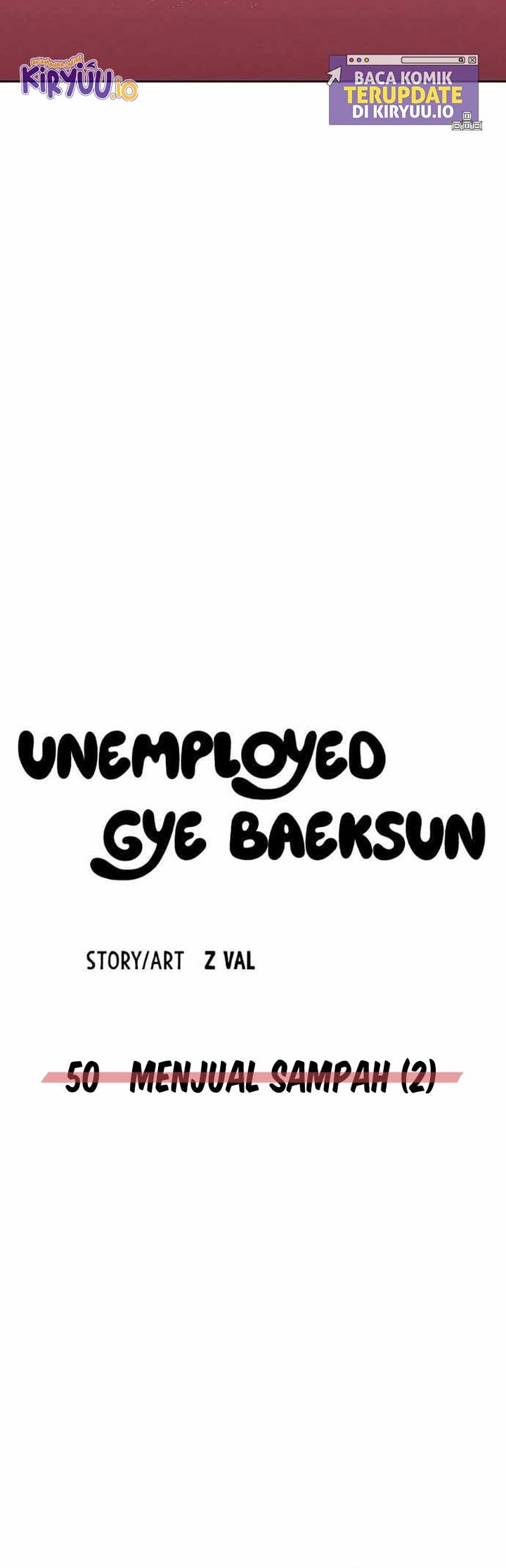 Unemployed Gye Baek Soon Chapter 50 Bahasa Indonesia