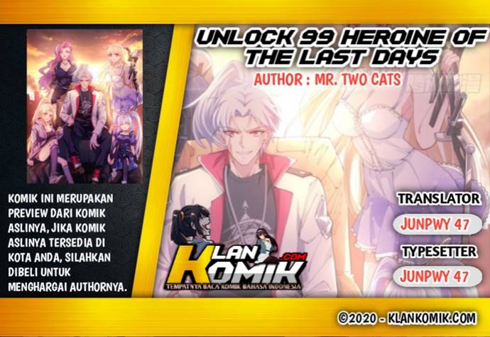 Unlock 99 Heroine Of The Last Day chapter 15