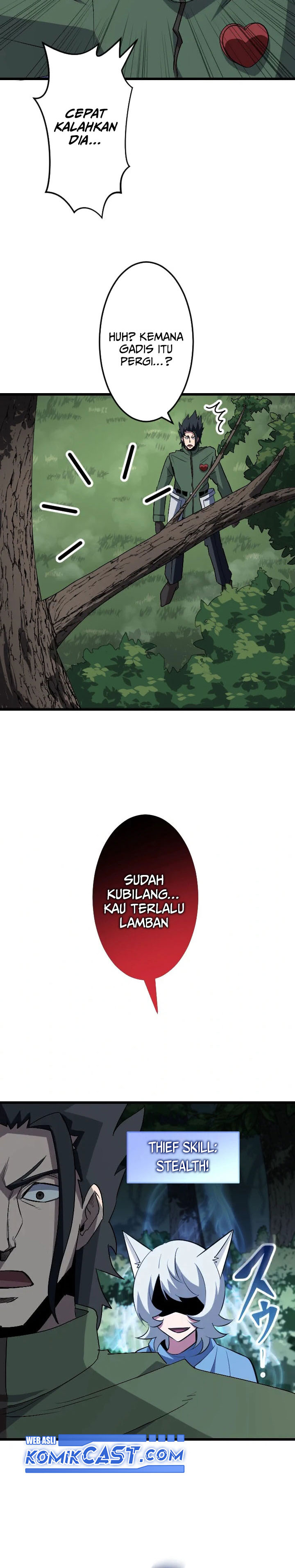 Unparalleled ??? Rank Hidden Equipment Chapter 45 Bahasa Indonesia