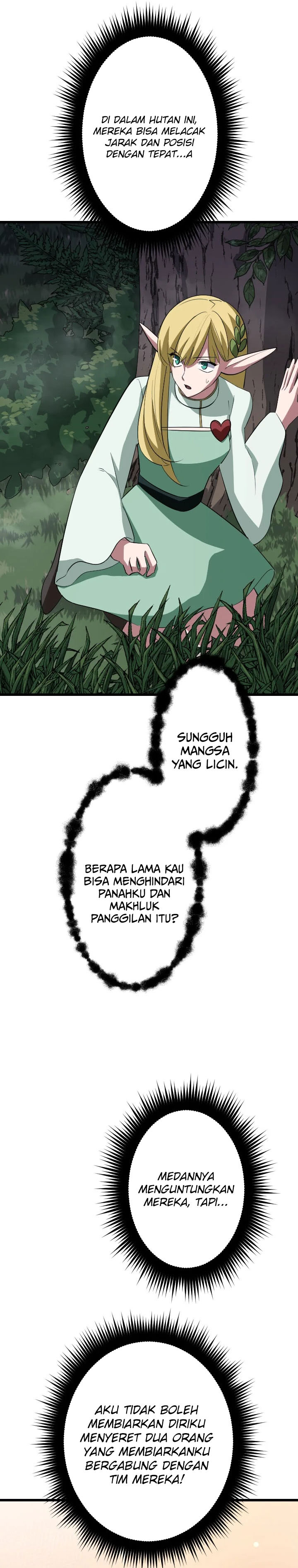 Unparalleled ??? Rank Hidden Equipment Chapter 45 Bahasa Indonesia