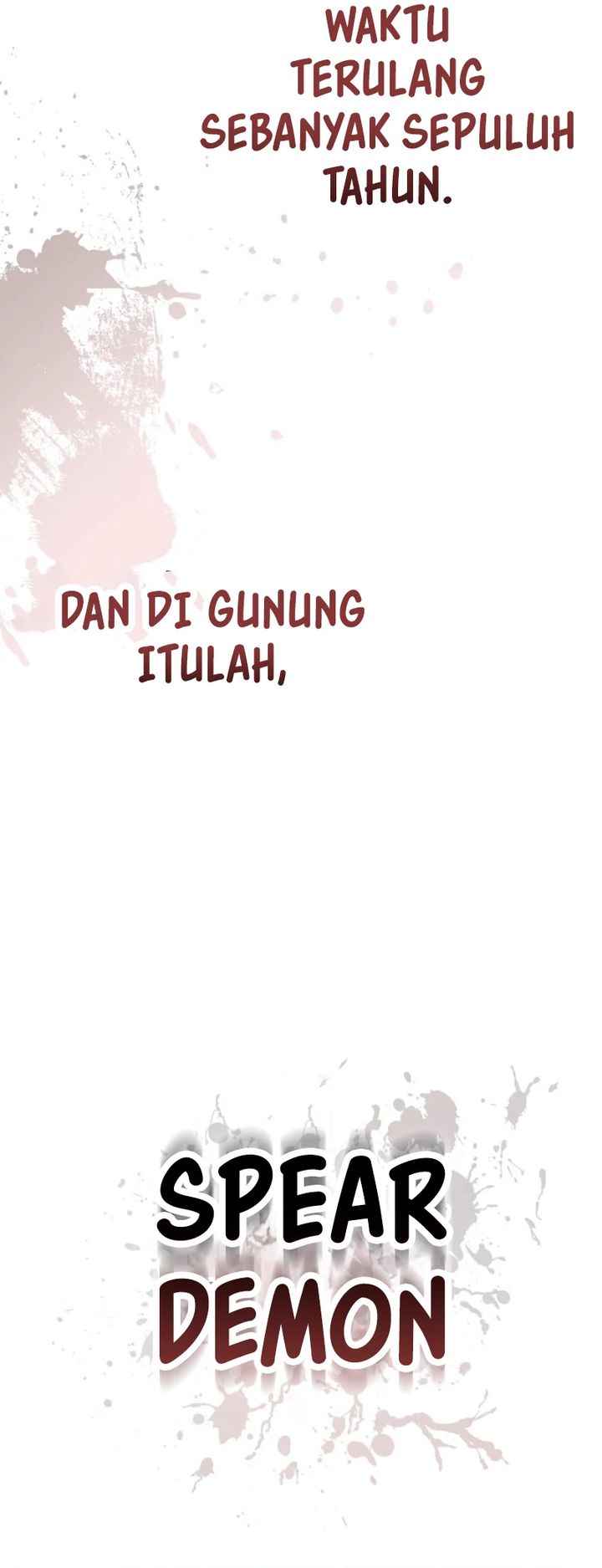 Unrivaled Spear Demon chapter 1
