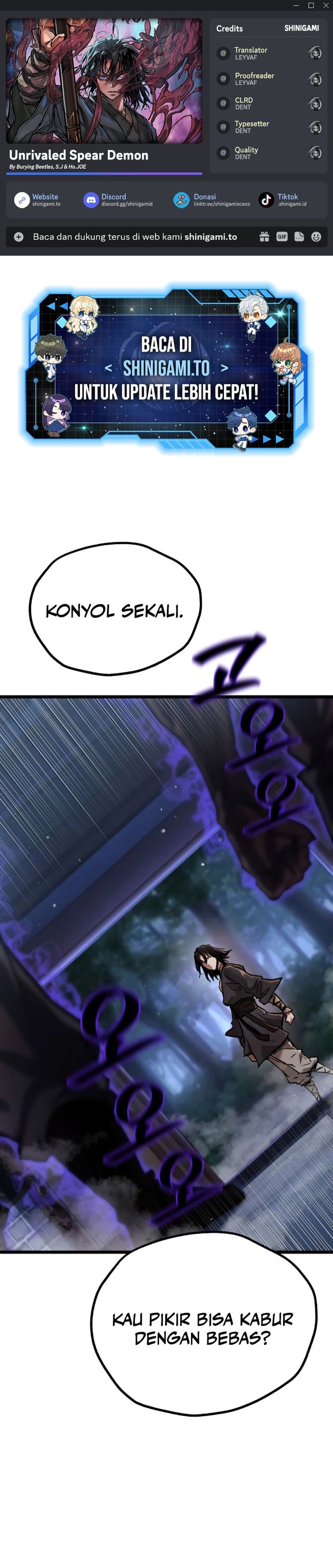 Unrivaled Spear Demon Chapter 28 Bahasa Indonesia