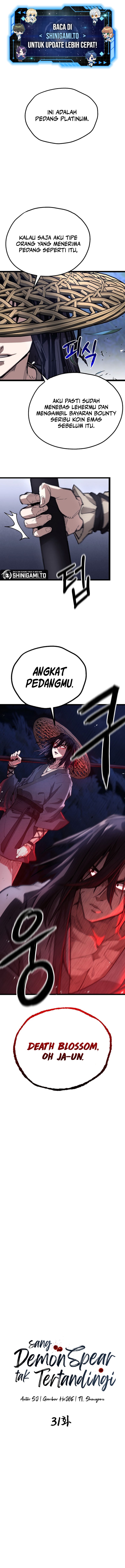 Unrivaled Spear Demon chapter 31