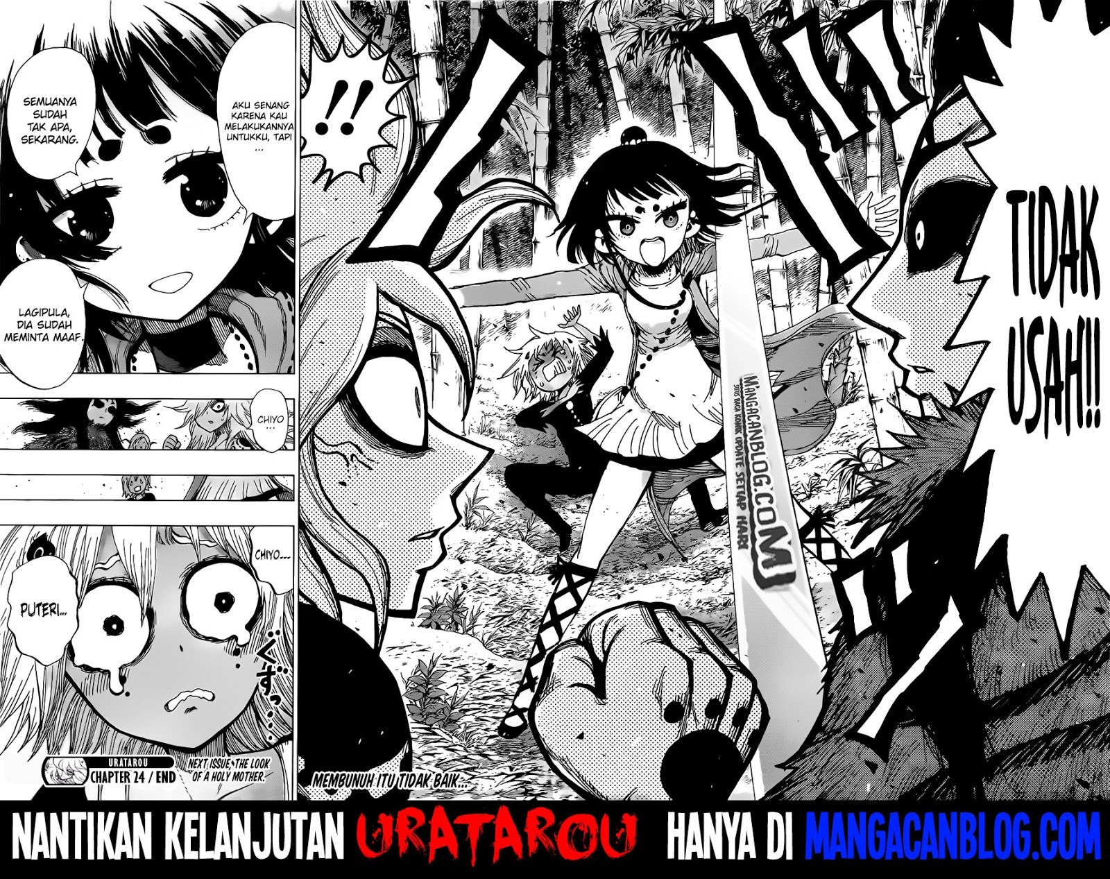 Uratarou Chapter 24