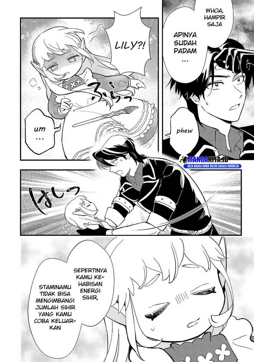 Urenokori no Dorei Elf wo Hirotta no de, Musume ni suru Koto ni shita Chapter 12.2 Bahasa Indonesia