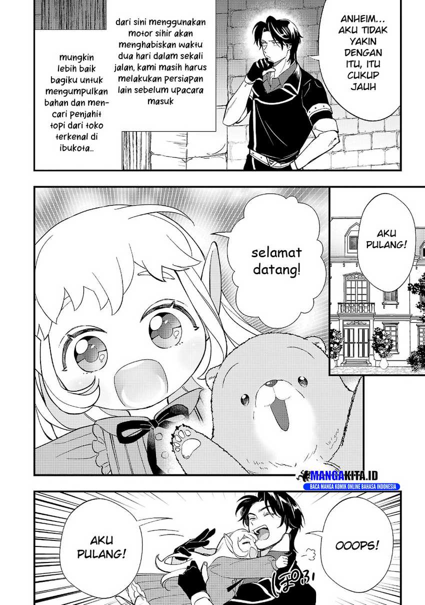 Urenokori no Dorei Elf wo Hirotta no de, Musume ni suru Koto ni shita Chapter 12.2 Bahasa Indonesia