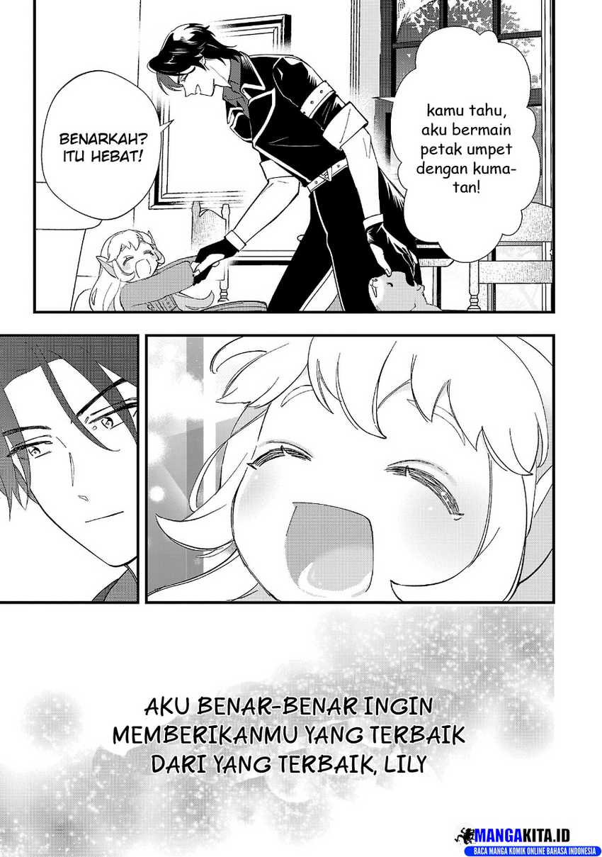 Urenokori no Dorei Elf wo Hirotta no de, Musume ni suru Koto ni shita Chapter 12.2 Bahasa Indonesia